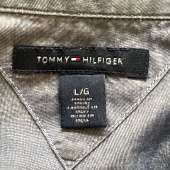 Grey Long Sleeve Button Down - Picture 3 of 3